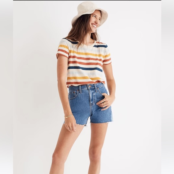 Madewell Pants - Madewell High Rise Denim Shorts